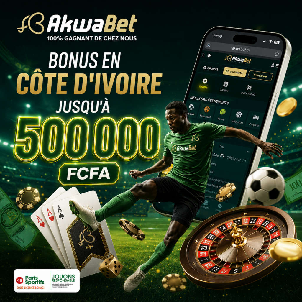 Akwabet CI - Casino et Paris Sportifs